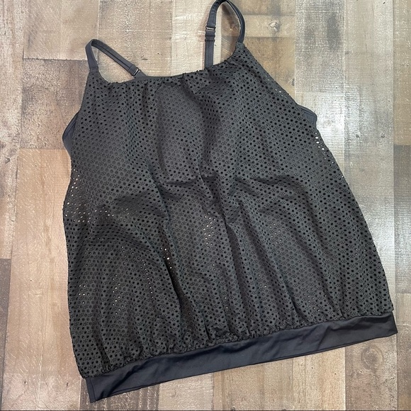 Swim by Cacique Tankini Top size 18 - Picture 3 of 15